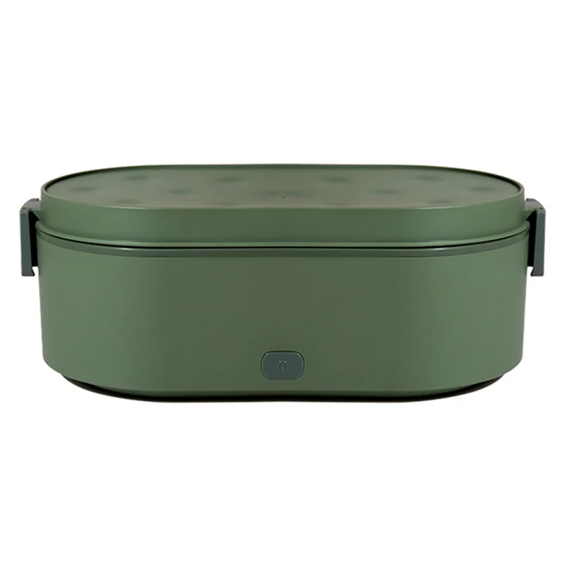 -September Portable Wireless Electric Lunch Box USB Rechargeable Food Warmer Detachable Design For Travel School Outdoor Use Gre