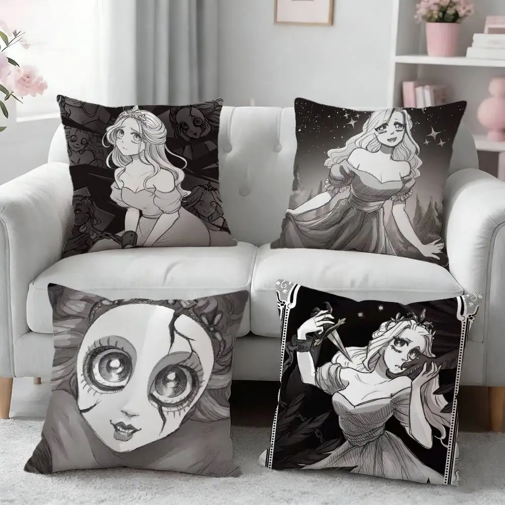 

S-Slay The Princess Game Pillow Case Cushion Cover Throw Pillow Case For Car Sofa