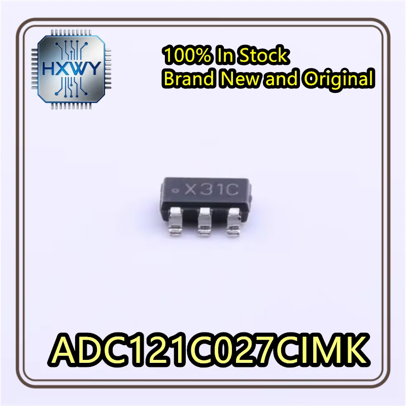 (2/10 pcs) ADC121C027CIMK  ADC121C027  X31C   SOT23-6 package  Best-seller  Genuine in stock ready for immediate dispatch