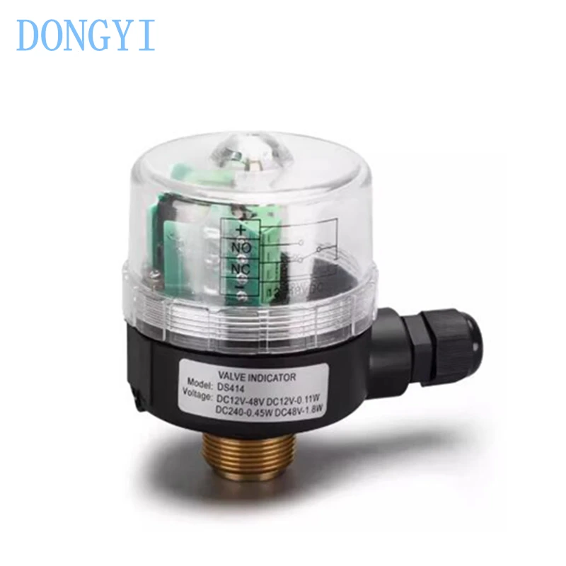 

Inoicator клапана DS414 G1/4 M16 M20 M22 M26 Пневматический угловой седло клапана Концевой выключатель Устройство обратной связи сигнала