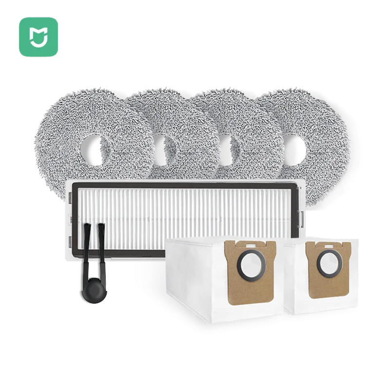 Original Mijia sweeping machine accessory small household appliances M40 S accessory set dust bag, filter, brush, mop
