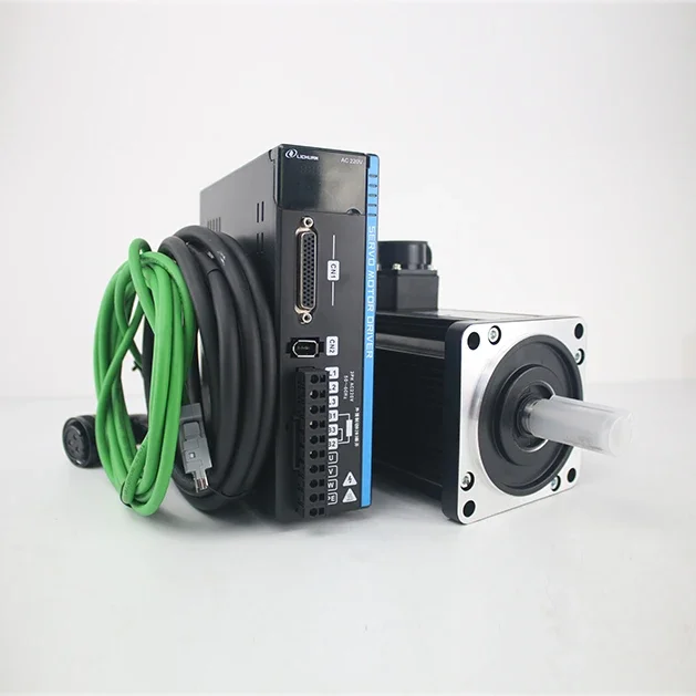 

2026 Servo motor3.8KW 220V 15NM 2500RPM 17bit Incremental encoder motor driver kit130M15025B +LC30P-3800W