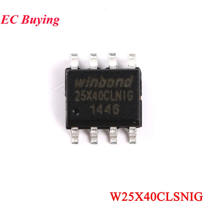 10Pcs/1pc W25X40CLSNIG 25X40CLNIG W25X40CLNIG 25X40CLSNIG SOIC-8 Flash 4Mbit 104MHhz Chip IC