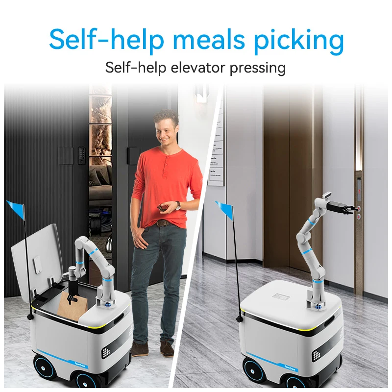 Fast delivery robot for food delivery