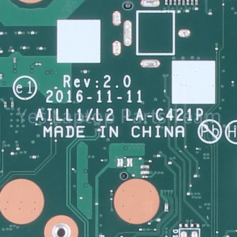 Imagem -05 - Lenovo-thinkpad L560 Motherboard Laptop Mainboard La-c421p 01lv938 01lv933 01lv953 I36100u I5-6200u