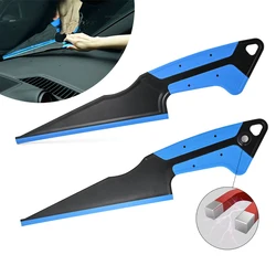 EHDIS Handheld Windshield Scraping Squeegee No-Scratch Rubber Edge Tinting Tools Window Film Glass Cleaning Water Removal Wipers