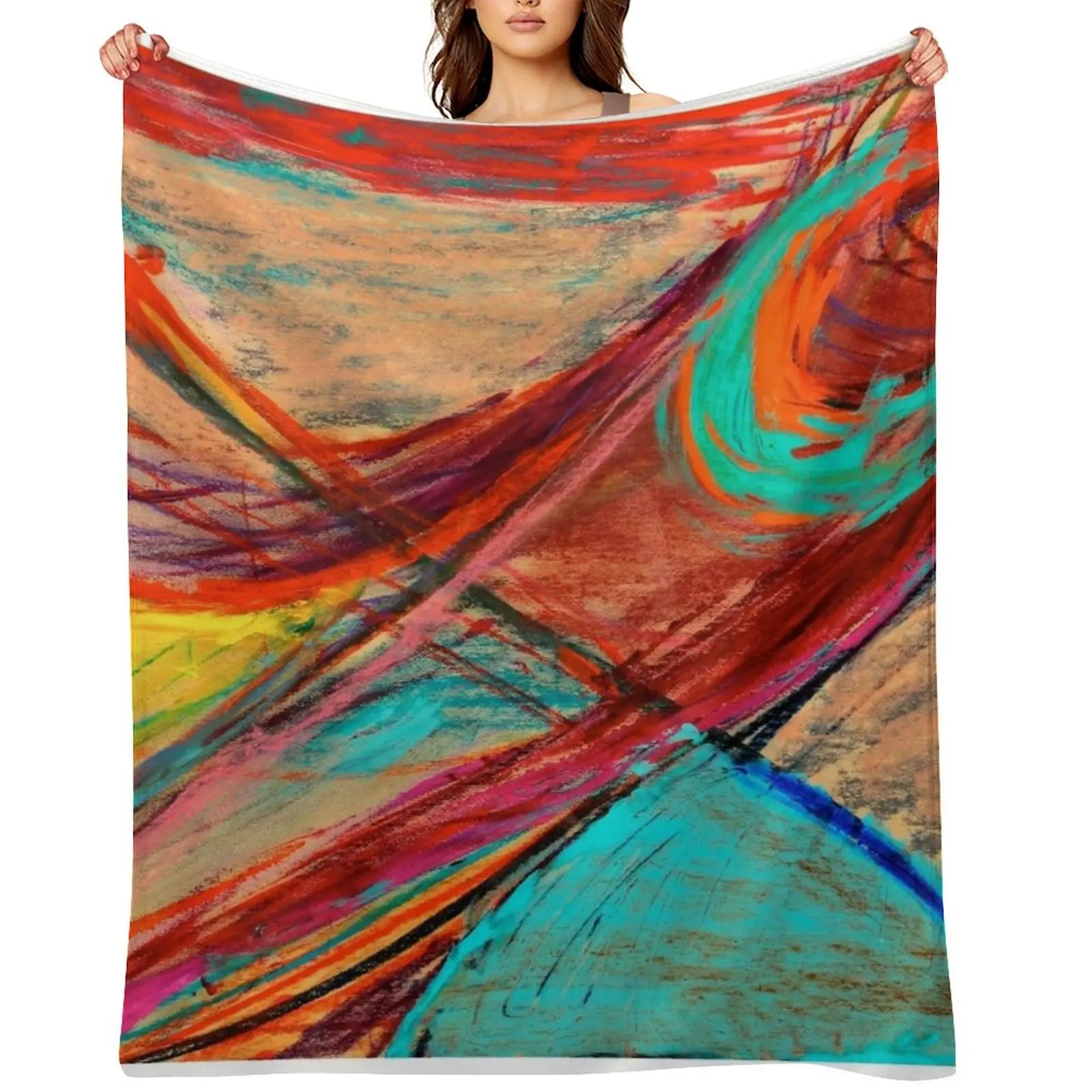 SP Series 6 by James Jenkins Throw Blanket Blankets For Bed sofa bed for winter Hairy Quilt Luxury Thicken Blankets