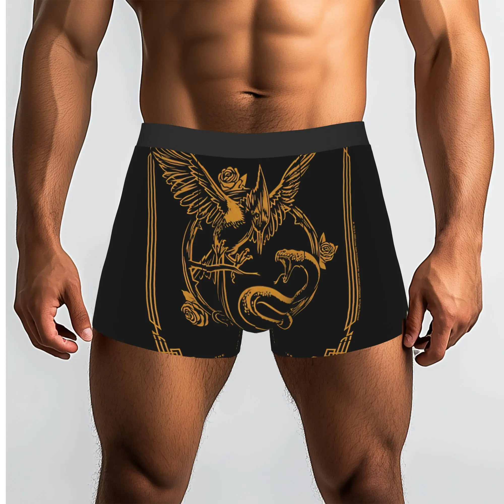 The Ballad Of Songbirds And Snake The Hunger Games Underpants Homme Panties Man Underwear Ventilate Shorts Boxer Briefs