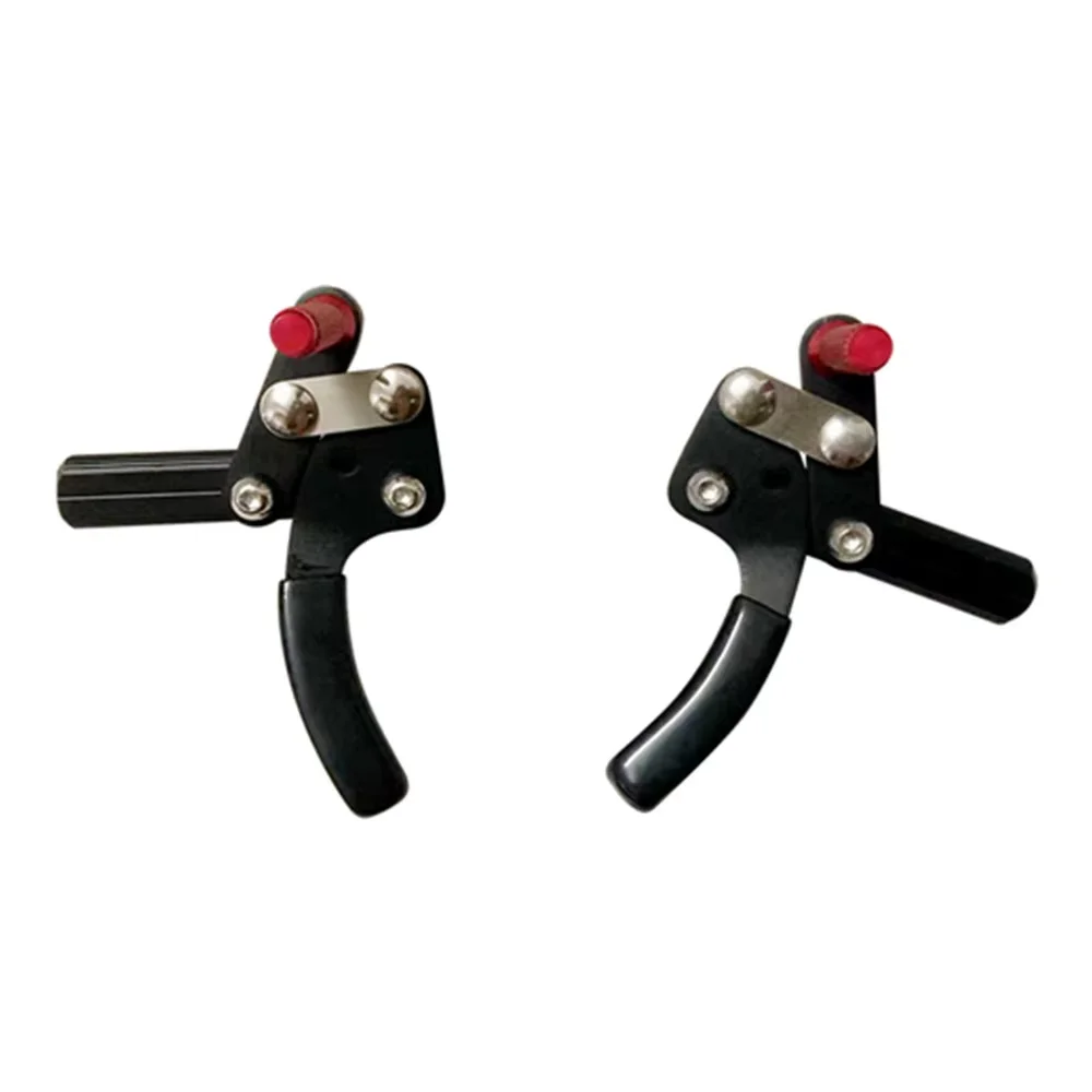1PAIR  General Sports Wheelchair Aluminum Alloy Downward Pressure Brake Tube Clamp Installation,Wheelchair  Accessories