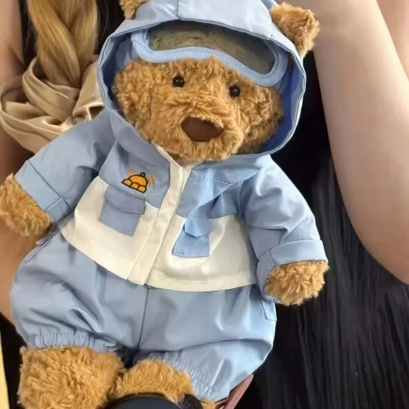 

2025 New Only Handmade Baby Clothes Homemade Barcelona Bear Banabus Pig Bonnie Rabbit Christmas Ski Suit Cute Winter Clothes