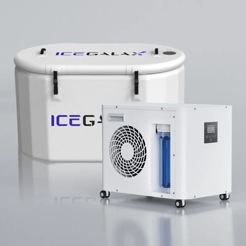 

ICEGALAX 1HP Портативная ванна Надувная ванна для холодного погружения с ледяной ванной с охладителем воды для холодного погружения