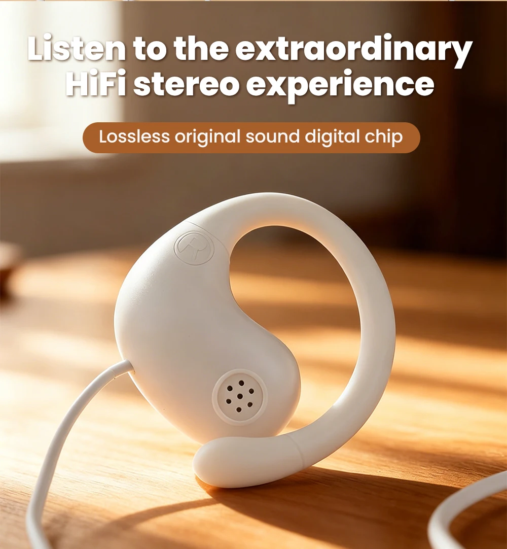 Wired Over-ear Headphones With Microphone For Digital Music Audio_voghion.com