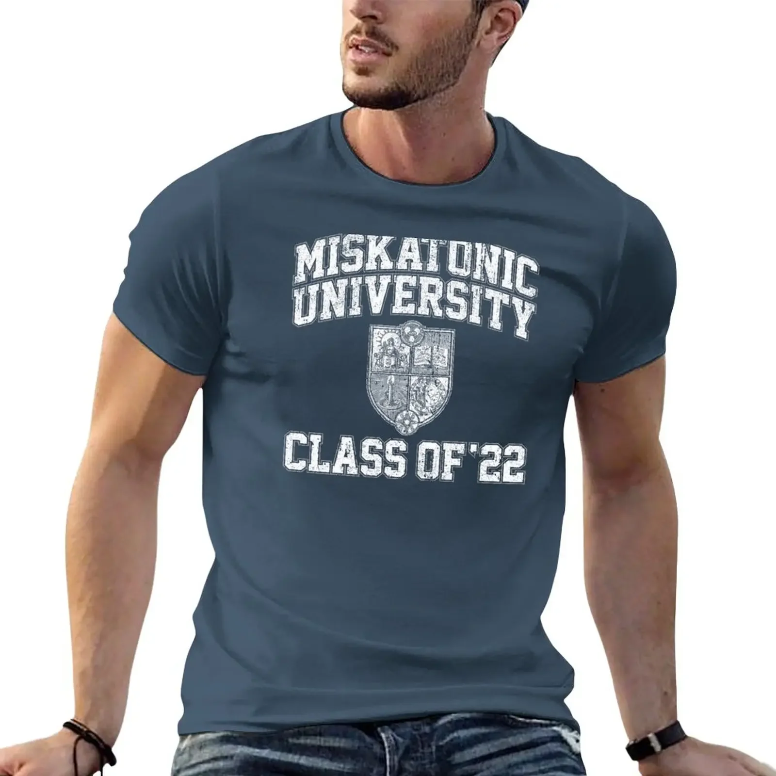 Miskatonic University Class of 22 T-Shirt customizeds boys whites mens t shirt