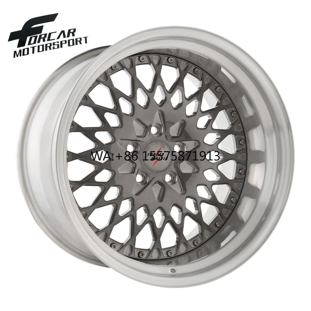

17/18/19/20/21/22inch Aluminum A356.2/T6061 Casting and Forging 2-Pcs Alloy Car Rim Wheel