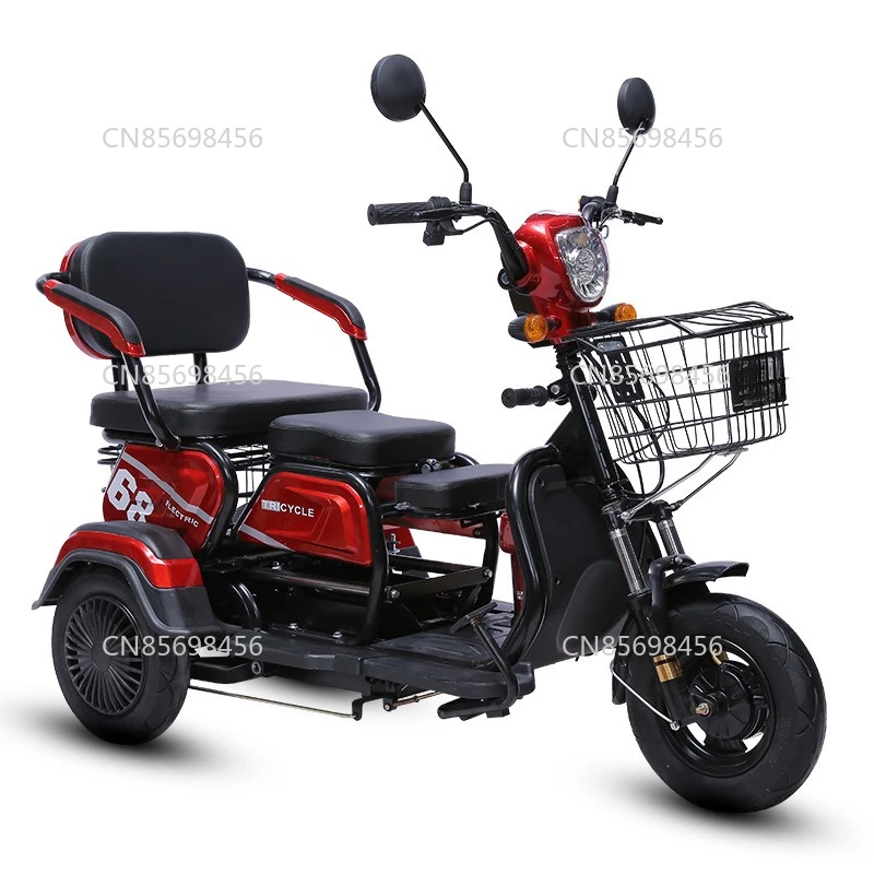 

Electric Tricycle for Adults Elderly Leisure Mini Scooter Home Use Women Kids Transport