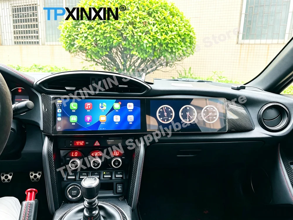 For Toyota 86 GT86 For Subaru BRZ 2012~2019 Display Dashboard Digital Performance LCD Speed Table Android  Navigation Carplay