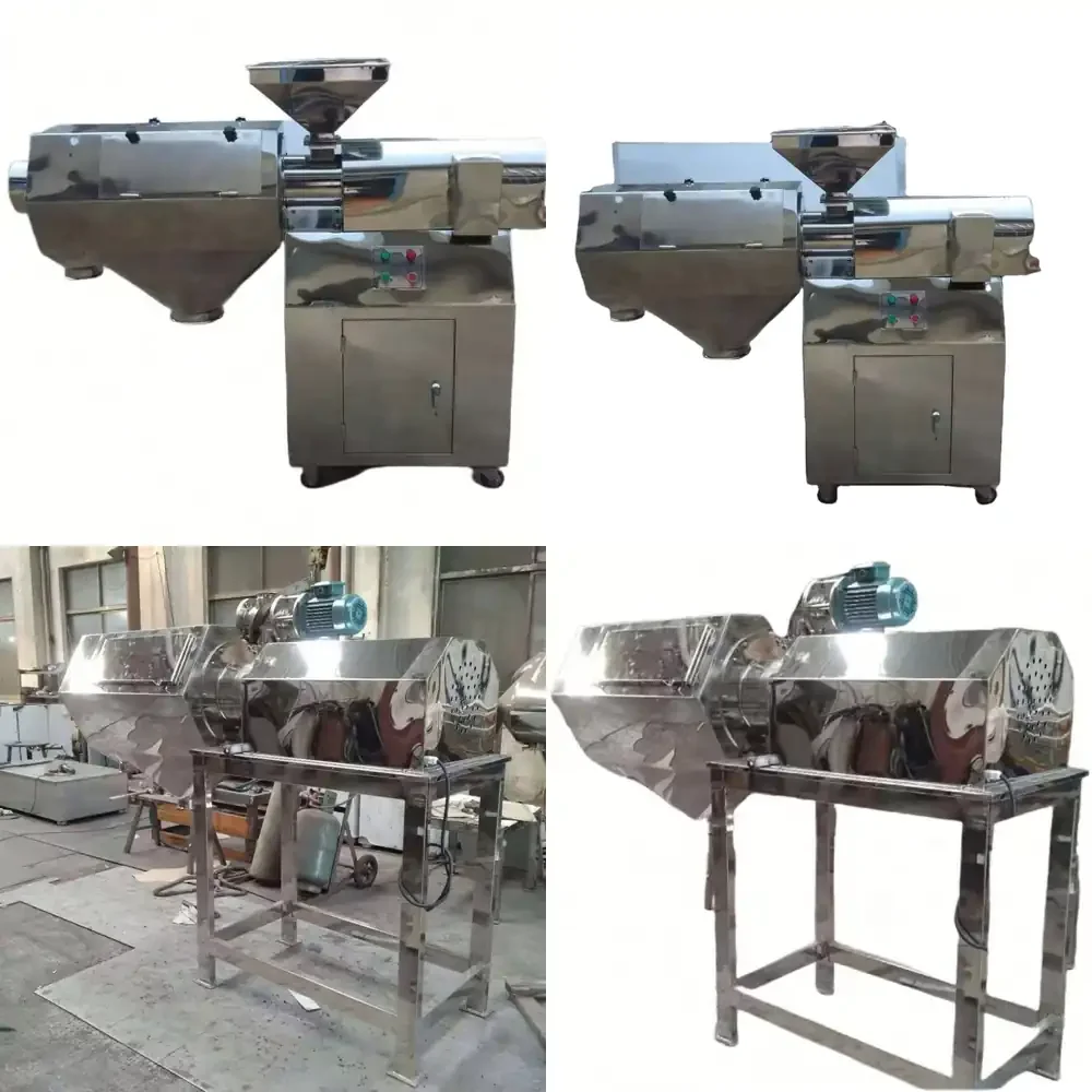

Particle Dry Food Garri Rotary Sifting Machine Wheat Flour Automatic Linear Vibrating Dust Screen for Herb