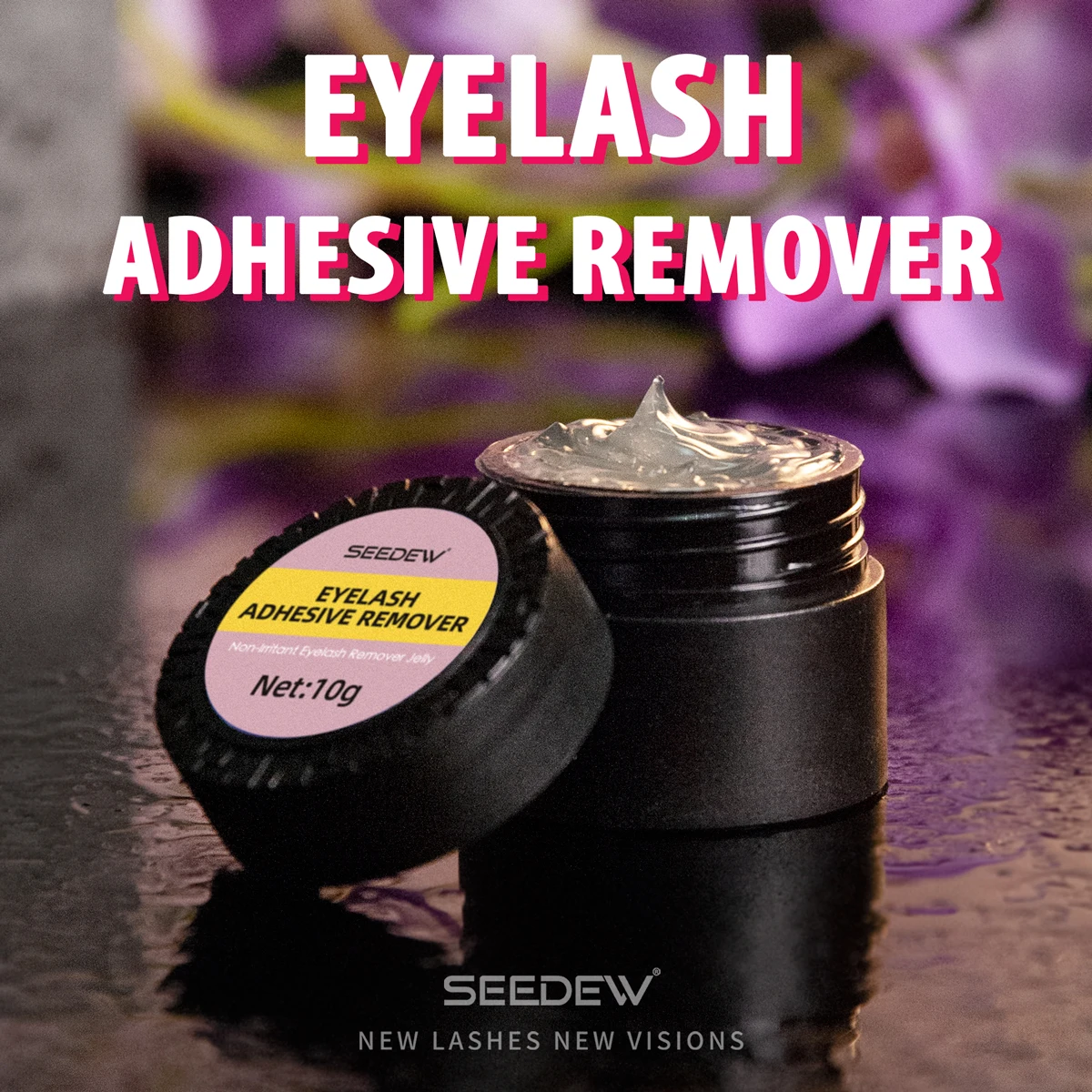 SEEDEW Professional False Eyelash Glue Remover Lash Extensions Tool Cream 10g Fragrancy Smell Glue Remover Jelly