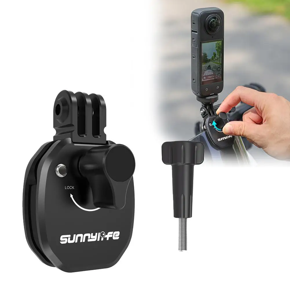 Sunnylife Windshield Clip Action4 Action Camera Stand Clip Stand Motorcycle Action Camera Windshield GO3S Y9B6