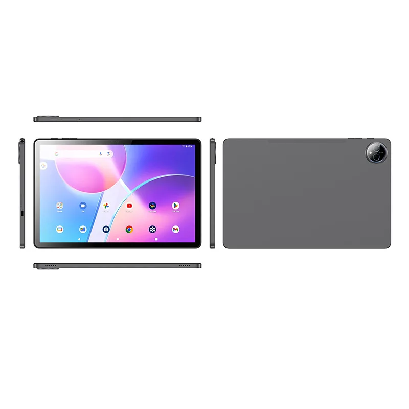 Nowy tablet Netcom z ekranem 10,95 cala, system Android w języku angielskim, rok 2025.