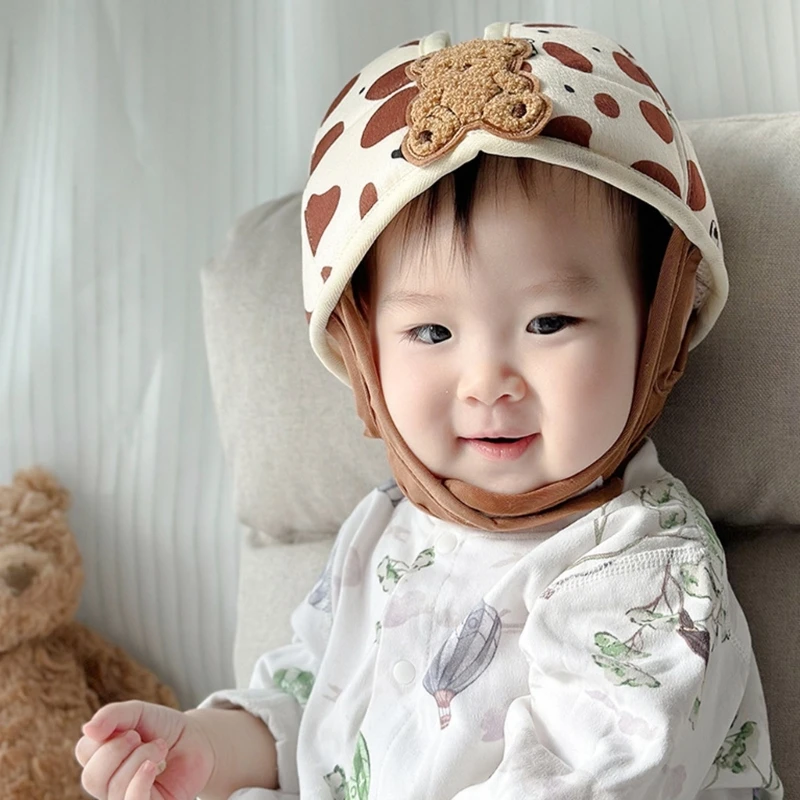 

Toddler Head Protective Caps Fall Prevention Baby Learning to Walk Protections Headgear Infant Safety Hat Shower Gift