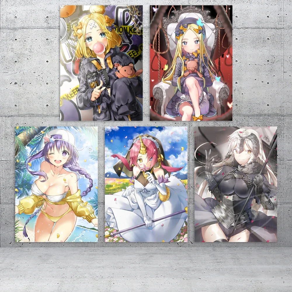 

Modular Canvas Fate Grand Order Pictures Frankenstein Painting Home Room Decor HD Prints Abigail Williams Poster Anime Wall Art