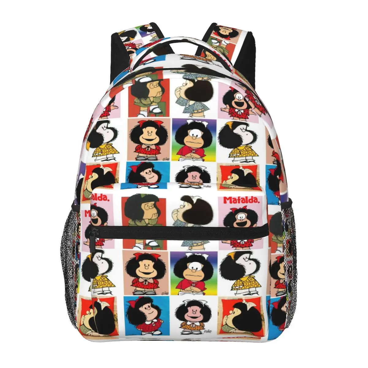 

Mafalda Backpack for Girls Boys Travel RucksackBackpacks for Teenage school bag