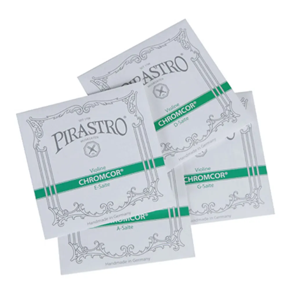 1 Pack Handmade Pirastro Chromcor 4/4 Violin Strings Set Violin Geige 319020 Fiddle German String Musical Instrument Accessories