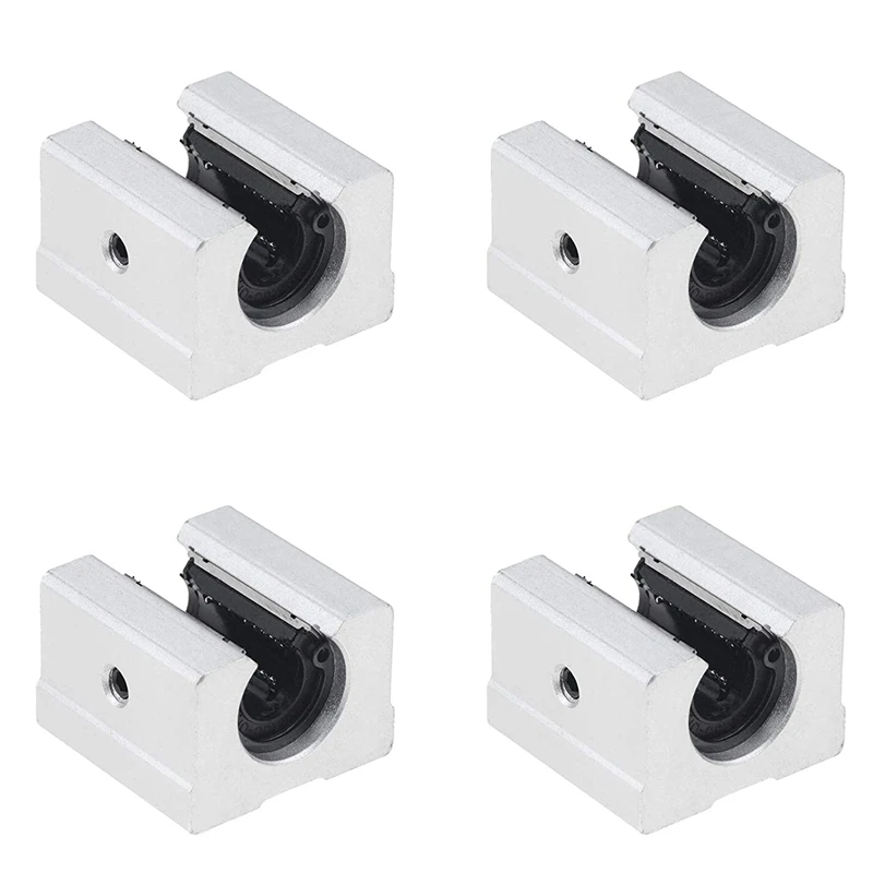 

4PCS SBR16UU SBR Linear Ball Bearing Slide Block For SBR16 Linear Rail Guide