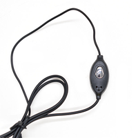 ROO Walkie Talkie Headset 2 Pin K-Plug Wired Two Way Ham Radio Earpiece for Baofeng BF-888S UV5R Walkie Talkie 992 Earwear