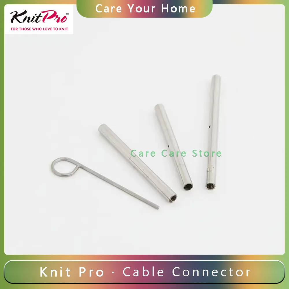 KnitPro Knitting Cable Connectors With Key Knitting Accessories Diy Tools Connecting Rod