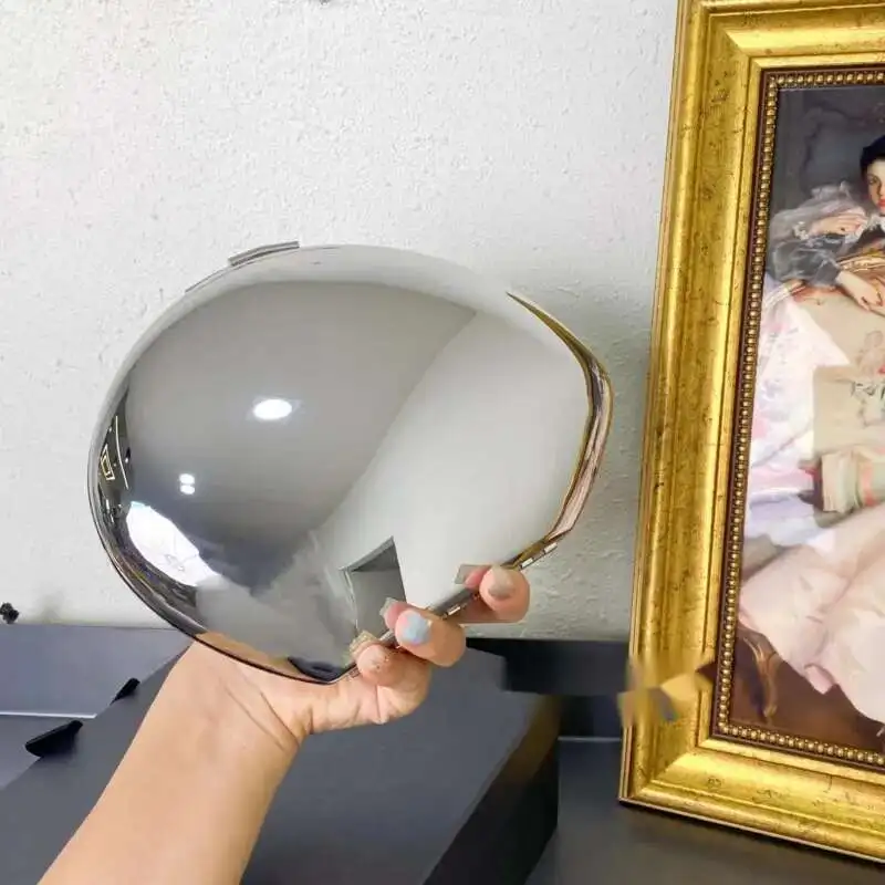 Серебряная акриловая блестящая металлическая коробка для гусиных яиц с блестящей поверхностью 2024, модная новая банкетная сумка, маленькая сумка через плечо для пельменей