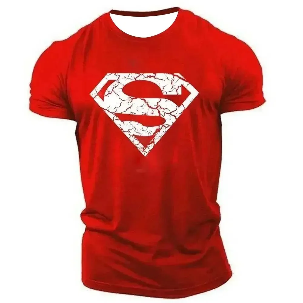 Superhero S Logo 3D Print Sports Breatha Quick-dry Men's  Women's Large-size T-shirt Outdoor Street Casual Parent-child Clothing view 4
