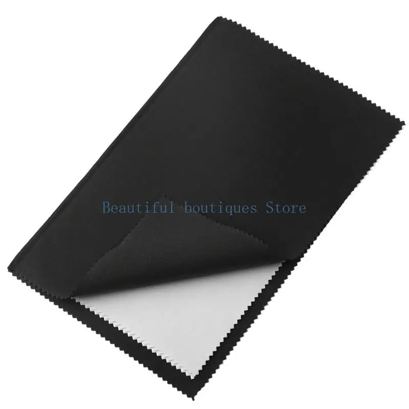 

U4LF Large 4 Layer Silver Polishing Cloth Double Sided Jewelry Cleaning Cloth Suitable for Jewelry Necklaces and Bracelets