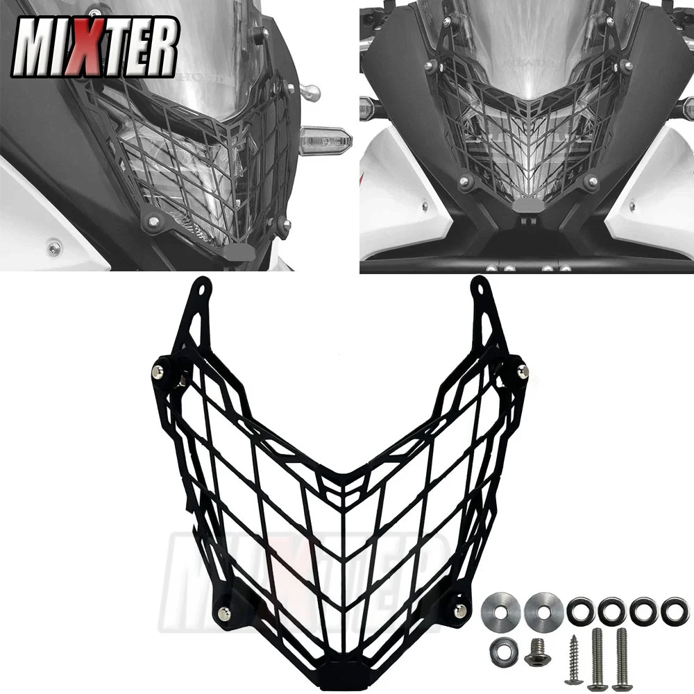 Motorcycle NEW Accossories Front Headlight Grille Lamp Guard Cover Net Protector Fits For HONDA XL750 2024 xl750 2024 XL-750