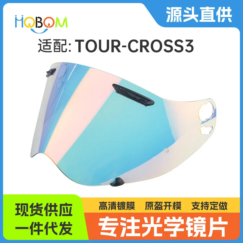 For TOUR-CROSS3 TX3 XD4 Motocross Detachable Rally Off-road Motorcyle Helmet Visors Shield Lens