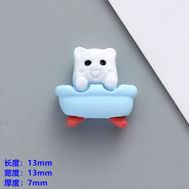 5Pc Hars Mini Pop Kawaii Leuke Kleine Schattige Kleine Dier Serie Kinderen Speelgoed Cadeau Voor Kid Jongen Meisje Diy decoratieve Items