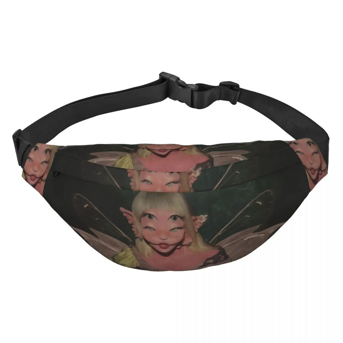 Custom Melanie Martinez Melanie Martinez Fanny Pack Vrouwen Mannen Cool Sling Crossbody Heuptas Voor Lopende Telefoon Geld Zakje