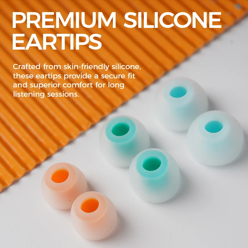 Hifiishirr كاندي اللون سيليكون سماعات الأذن 3 أزواج S/M/L لينة استبدال سماعات الأذن نصائح لسماعات داخل الأذن مريحة تناسب #2