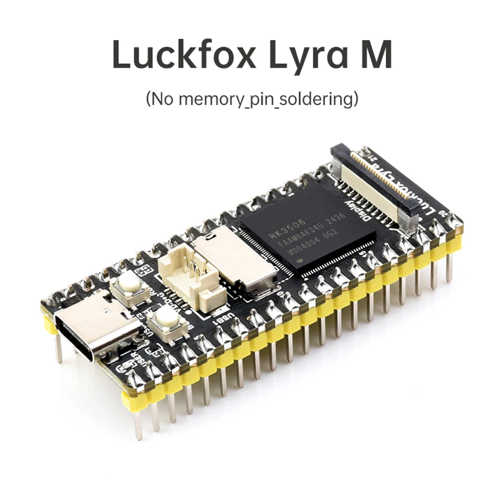 Luckfox Lyra/Luckfox Lyra B Luckfox RK3506G2 Mini scheda di sviluppo Linux Processore a 3 core