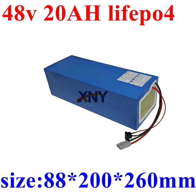 

48V 20ah lifepo4 battery lifepo4 cells With 50A BMS for 2000w scooter electric vehicles citycoco Tricycle 5 3A charger