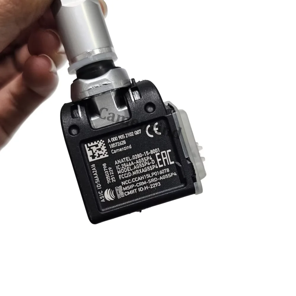 4 Stück Reifendrucksensor 433MHz TPMS-Sensor 0009052102 A0009052102 36106887140 6887140-01 36106887147 6887147-01 Für BMW 5er G30 7er G11 BMW X3 X4 X6 X7 Mercedes-Benz A E GLE-Klasse W213 E200 E250 E300 – Detail 3