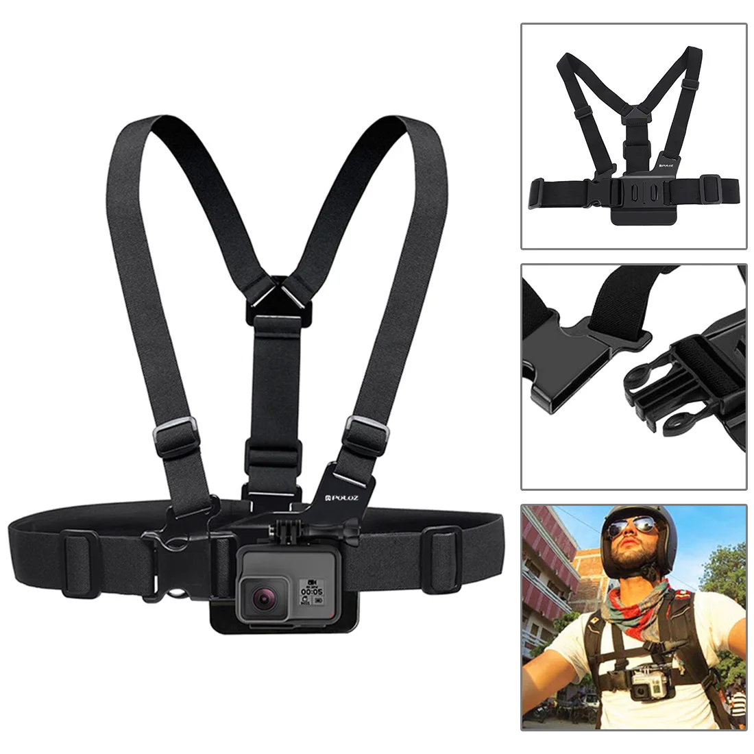مجموعة GoPro 53-in-1 لركوب الأمواج والغوص - مجموعة ملحقات الكاميرا تحت الماء المثالية مع حقيبة تخزين كبيرة لركوب الأمواج والغوص