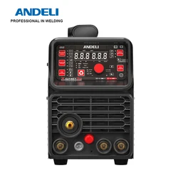 ANDELI 220V Plasma Cutting Machine Built in Air Pump HF/Non-HF Inverter Plasma Cutter LED Screen Metal Cutting