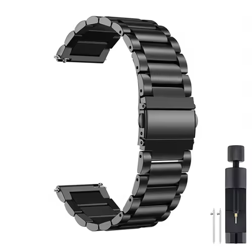 18mm 22mm 20mm Watch Band For Samsung Galaxy Watch 7/6/5/4/3 S3 Active2 Huawei Watch GT 6 Pro GT5 GT4 GT3 2 Stainless Steel Band - Image 24