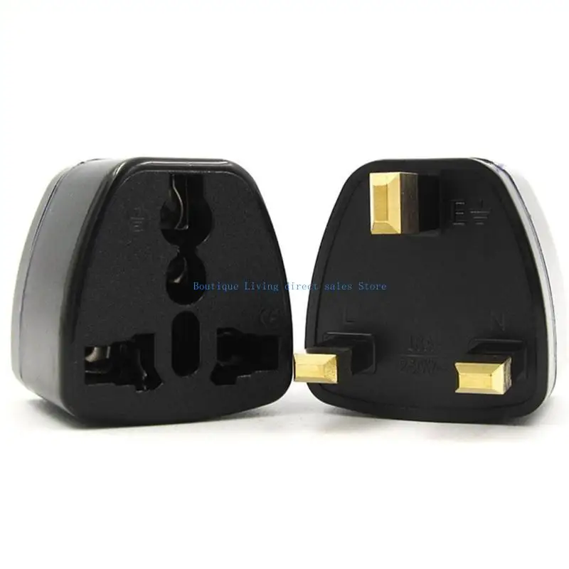 

UK Outlet Plug Adapter British Travel Power Plug UK Adapter International Power Adaptor Indoor Wall Power Outlet