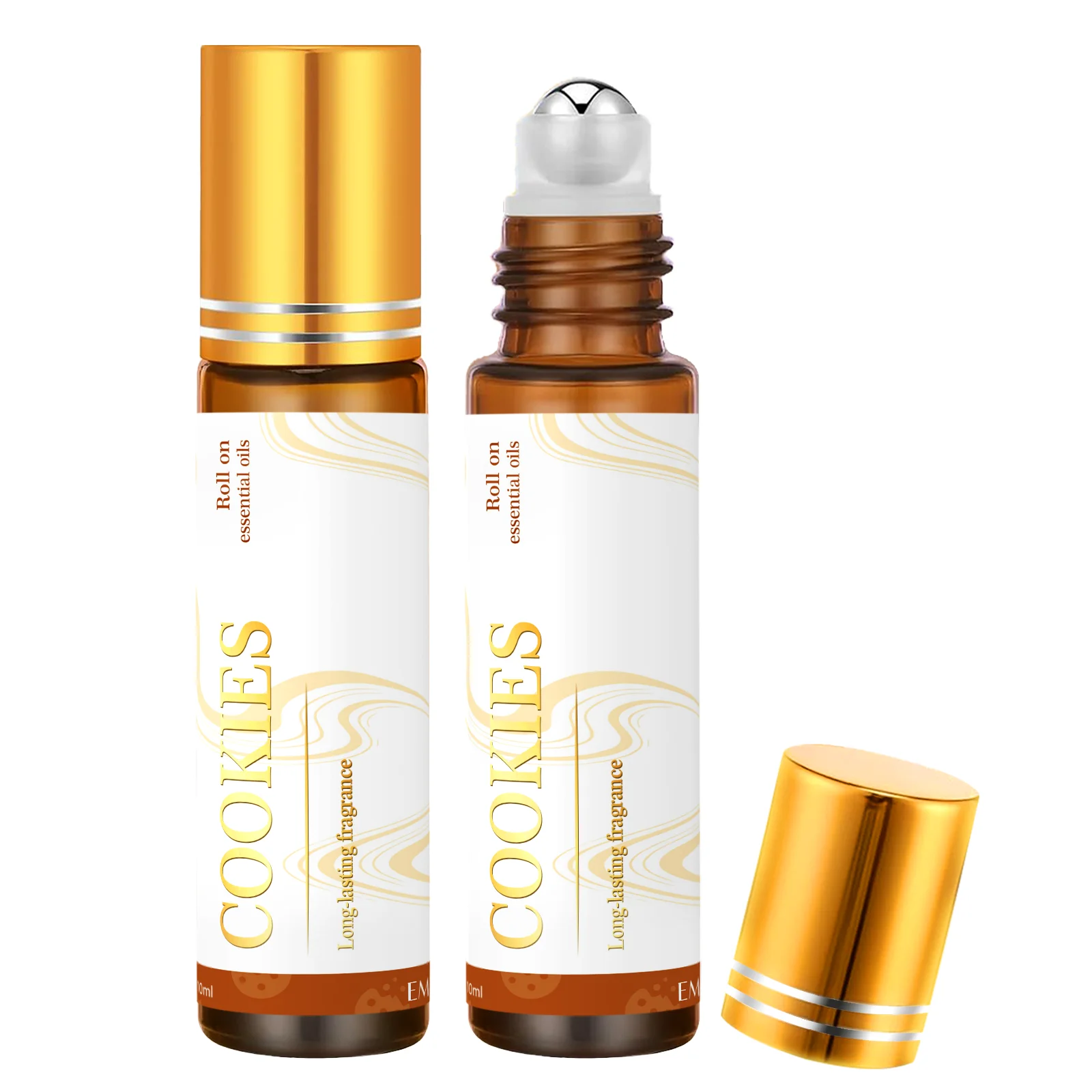 

2 шт., 10 мл, печенье, духи, эфирные масла, роликовые мужские духи, дизайнерские духи, оригинальные импортные для унисекс, оригинальные ароматы