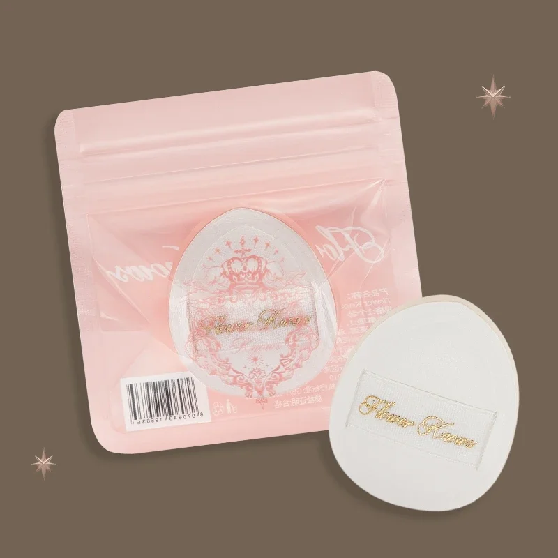 Flower sa Mini Finger Powder Puff Makeup Powder Puff Loose Super Soft Finger Cushion Powder Puff