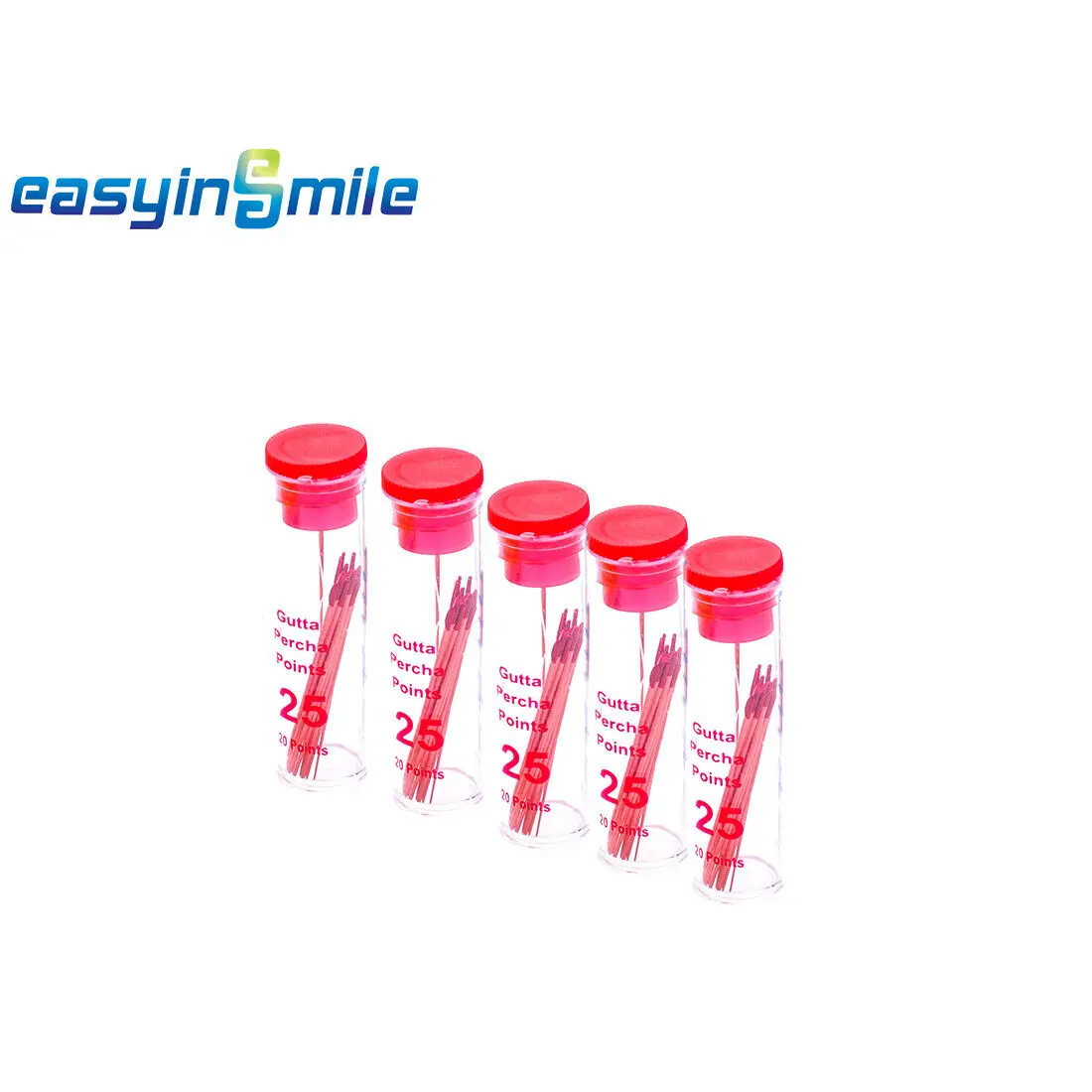 Easyinsmile Dental Absorbent Paper Points Disposable GP Material Per cha Paper Points