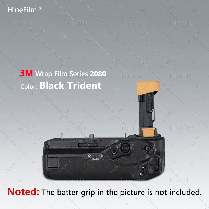 Hinefilm-pegatina de agarre para batería de cámara de BG-R20, Protector de piel para Canon R5II, R5M2, R5, R6, R6M2, BG R20, BGR20